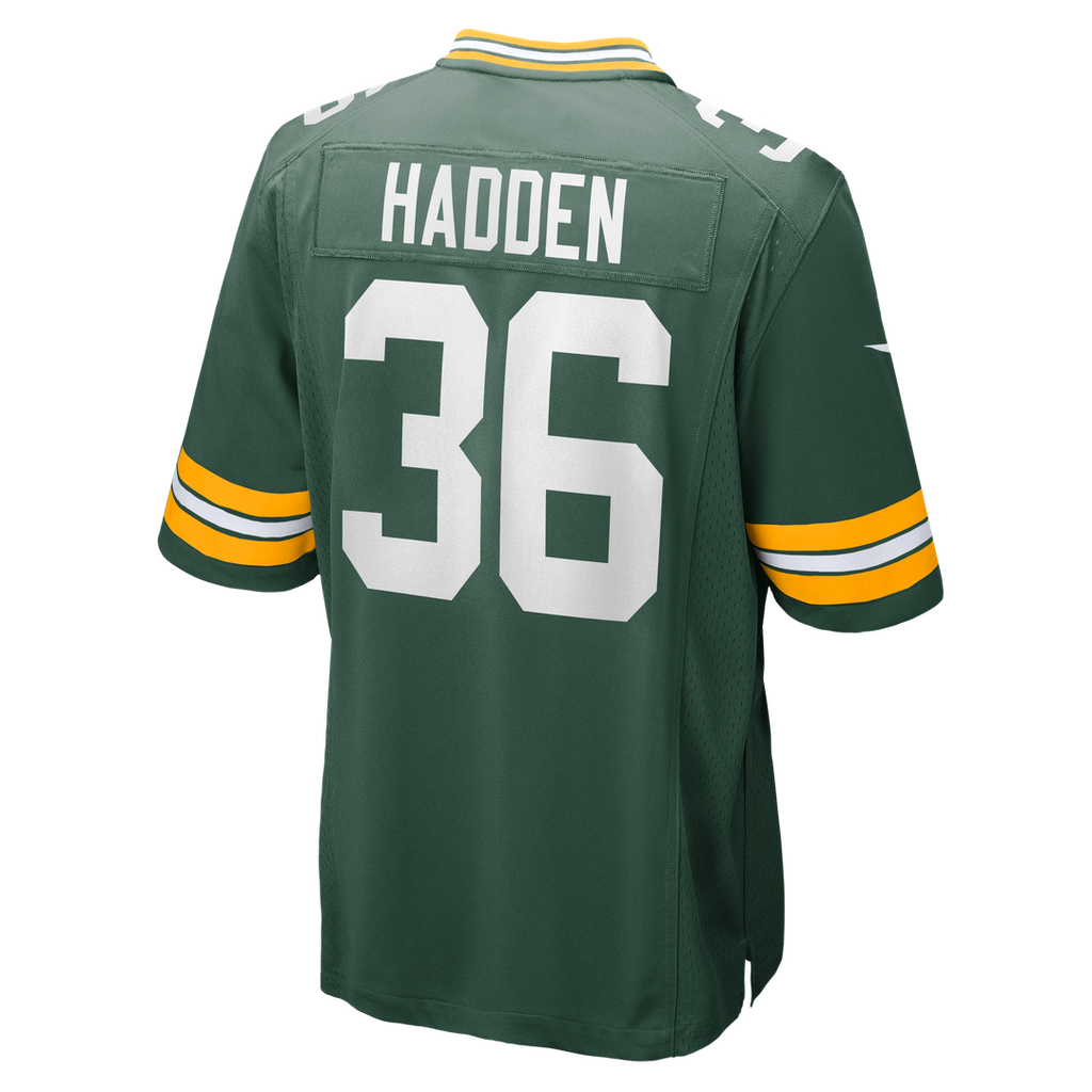 Green Bay Packers Kamal Hadden Nike Green Team Game Jersey
