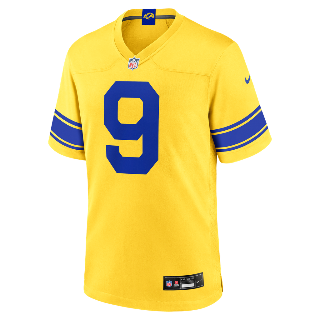 Los Angeles Rams Matthew Stafford Nike Classic Sol Game Jersey