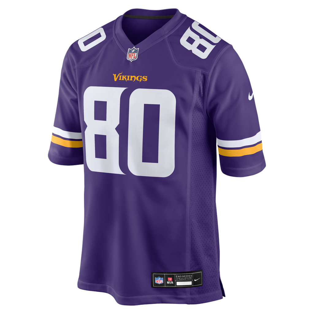 Minnesota Vikings Cris Carter Nike Purple Game Retired Player Jersey