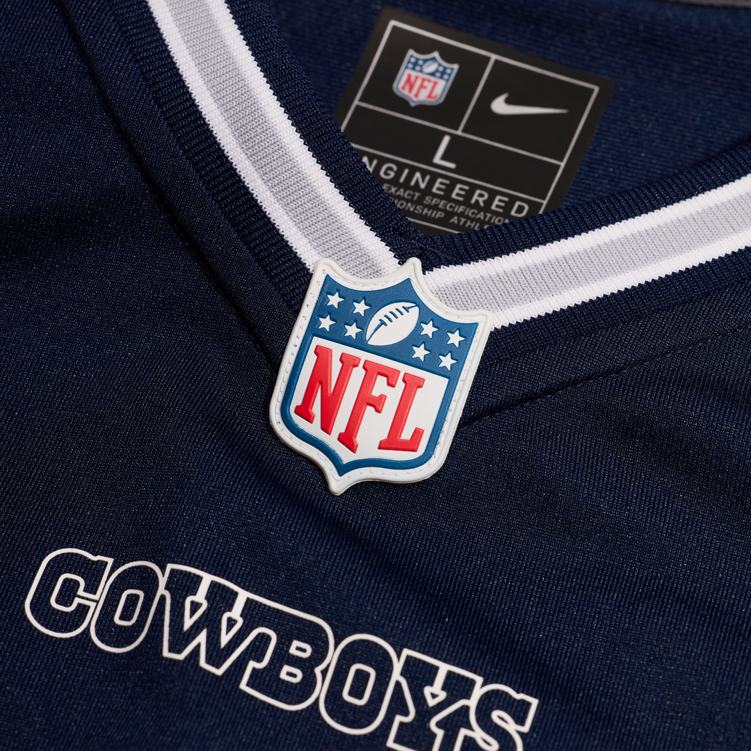 Dallas Cowboys Luke Schoonmaker Nike Navy Team Game Jersey