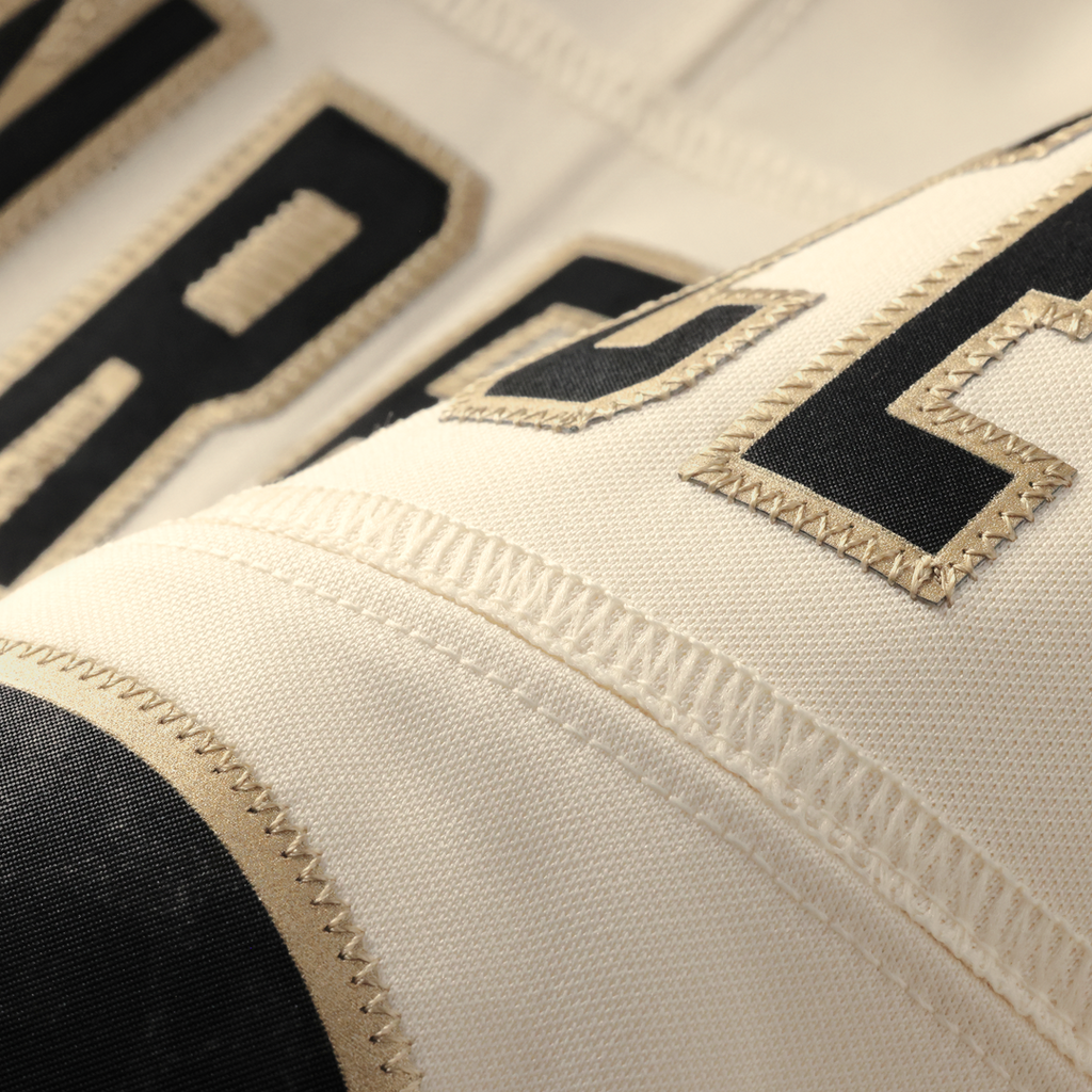Jacksonville Jaguars Travis Hunter Nike Natural 2026 Rivalries Collection Stitched Limited Jersey