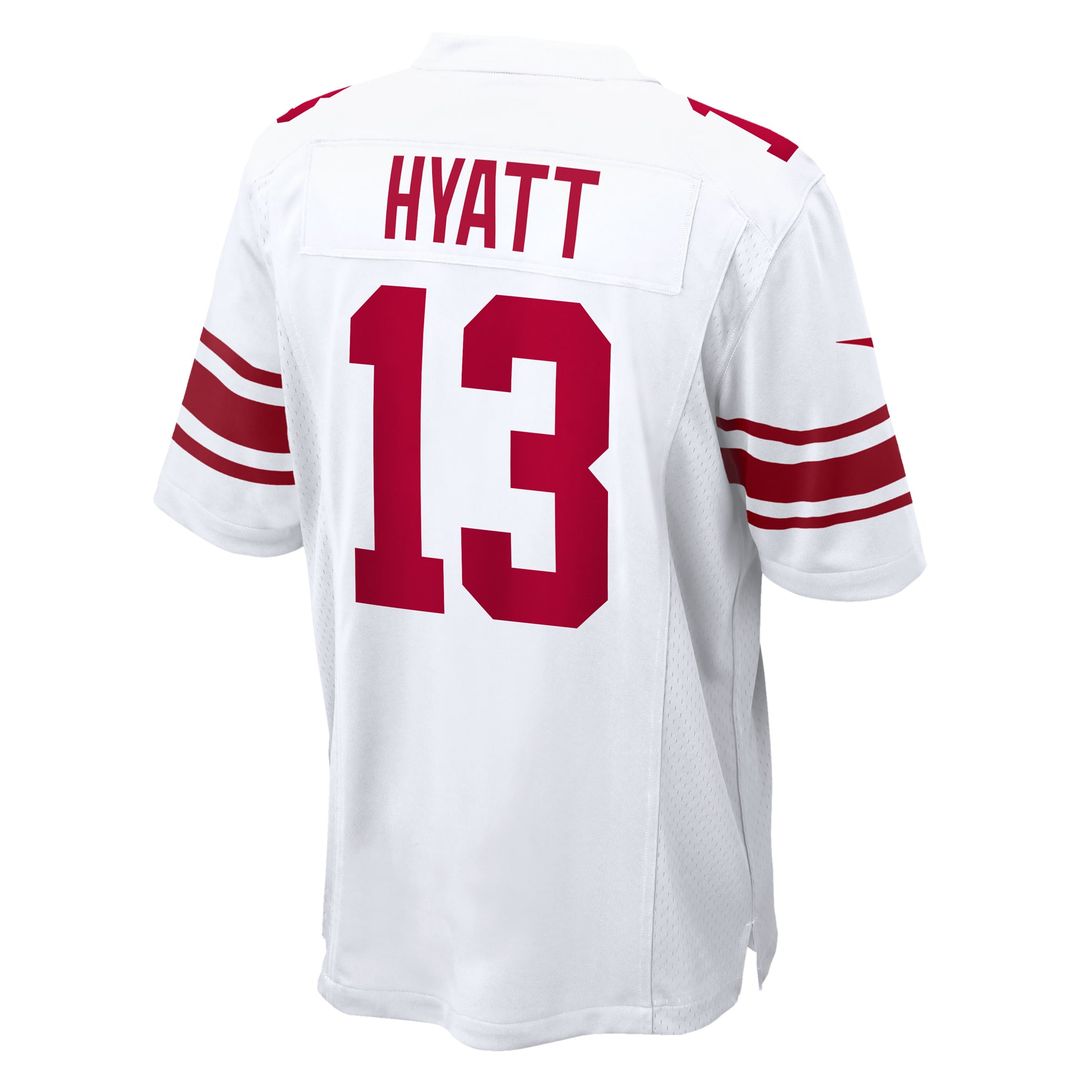 New York Giants Jalin Hyatt Nike Royal Team Game Jersey