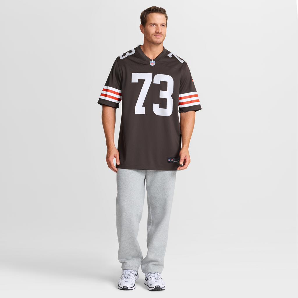 Cleveland Browns Joe Thomas Nike White Retired Game Player Jersey