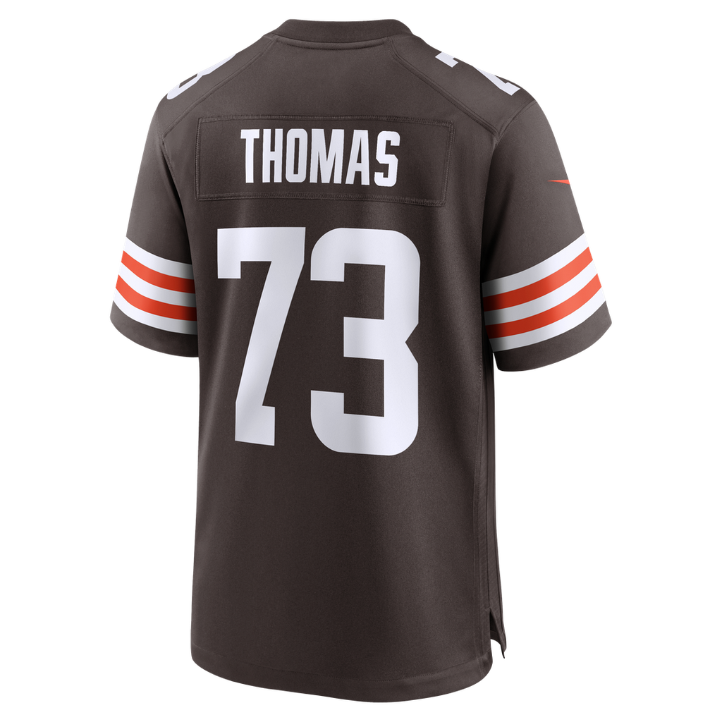 Cleveland Browns Joe Thomas Nike White Retired Game Player Jersey