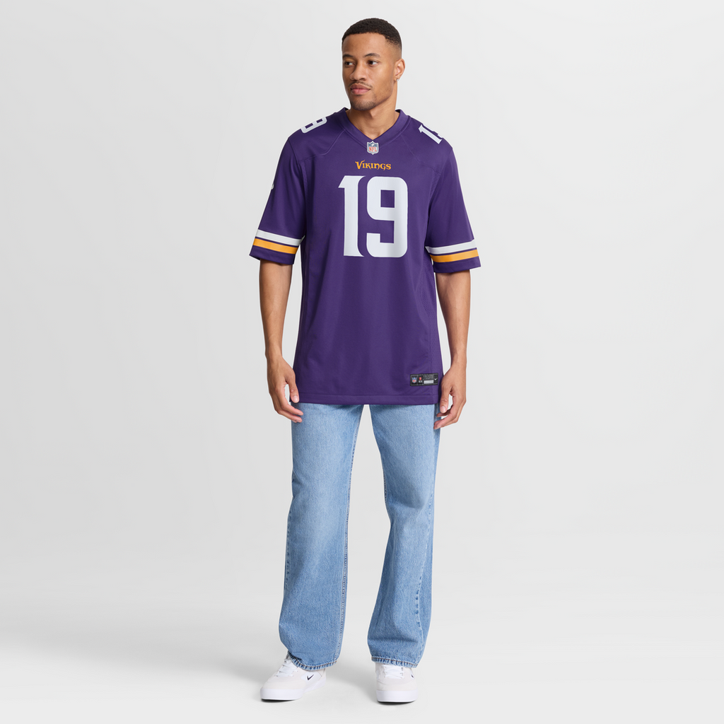 Minnesota Vikings Sean Mannion Nike Purple Game Jersey