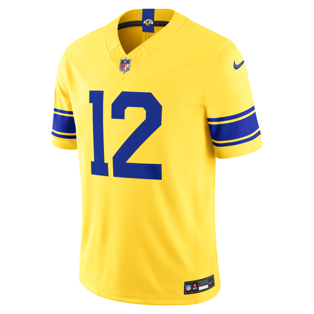 Los Angeles Rams Puka Nacua Nike Royal Team Vapor F.U.S.E. Stitched Limited Jersey