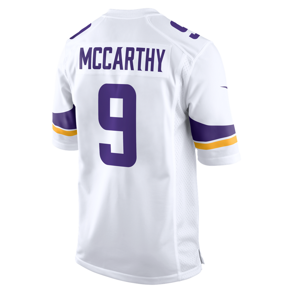 Minnesota Vikings J.J. McCarthy Nike Purple 2nd Alternate Player Game Jersey