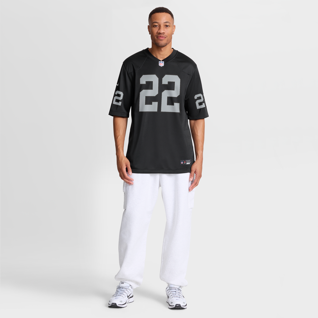 Las Vegas Raiders Eric Stokes Nike Black Team Game Jersey
