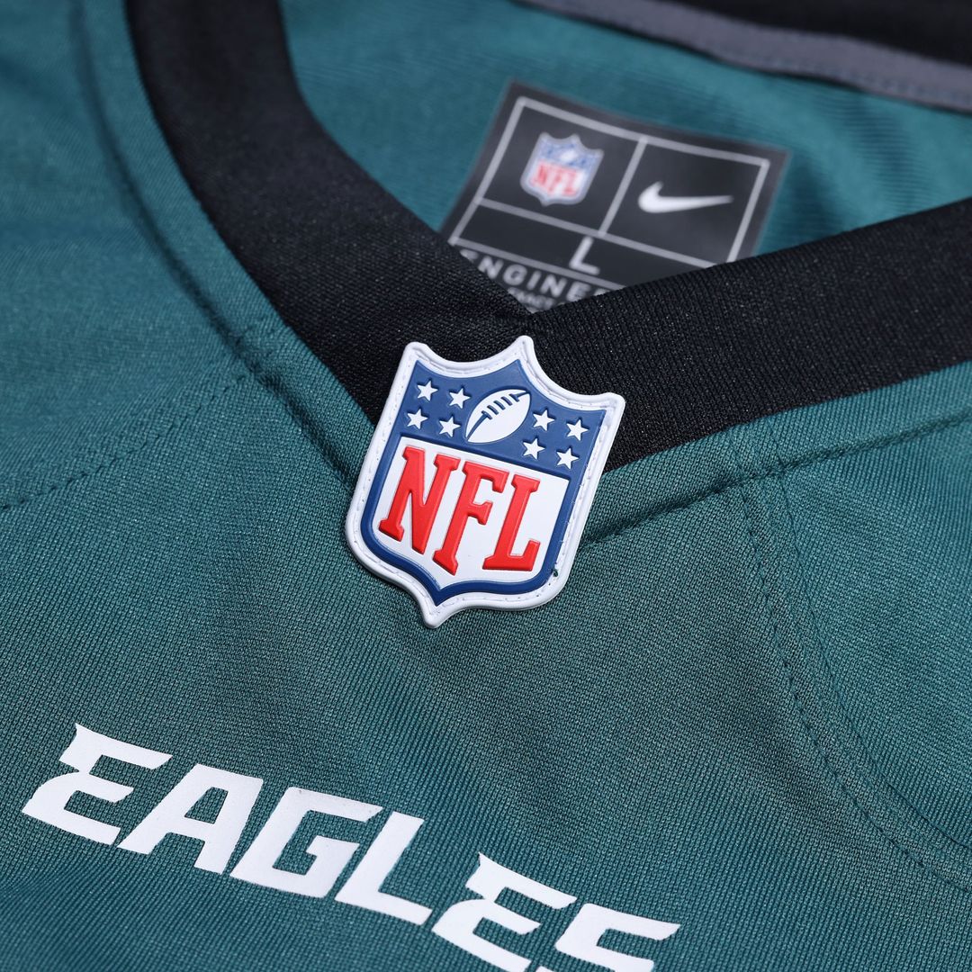 Philadelphia Eagles Nolan Smith Nike Midnight Green Team Game Jersey
