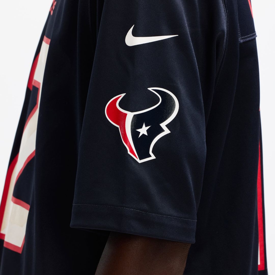 Houston Texans Nico Collins Nike White Game Jersey