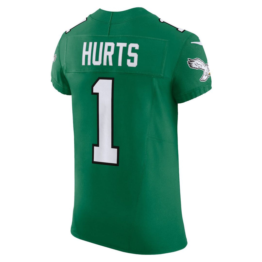 Philadelphia Eagles Jalen Hurts Nike Midnight Green Team Vapor F.U.S.E. Elite Jersey