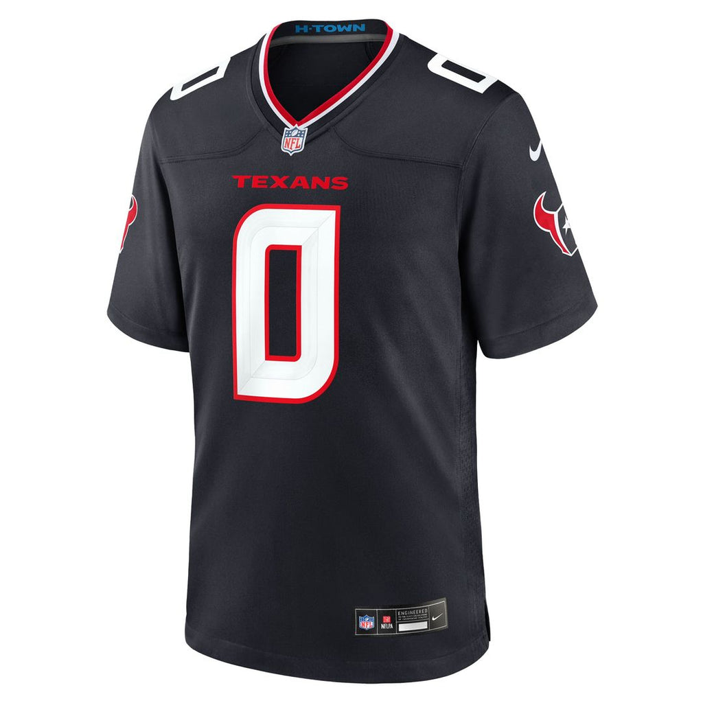 Houston Texans Azeez Al-Shaair Nike Red Alternate Game Jersey