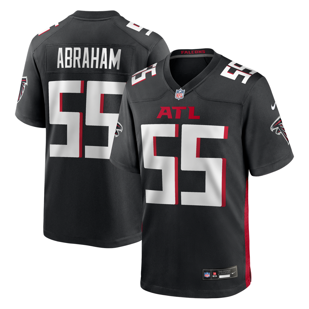 Atlanta Falcons John Abraham Nike Black Game Retired Player Jersey