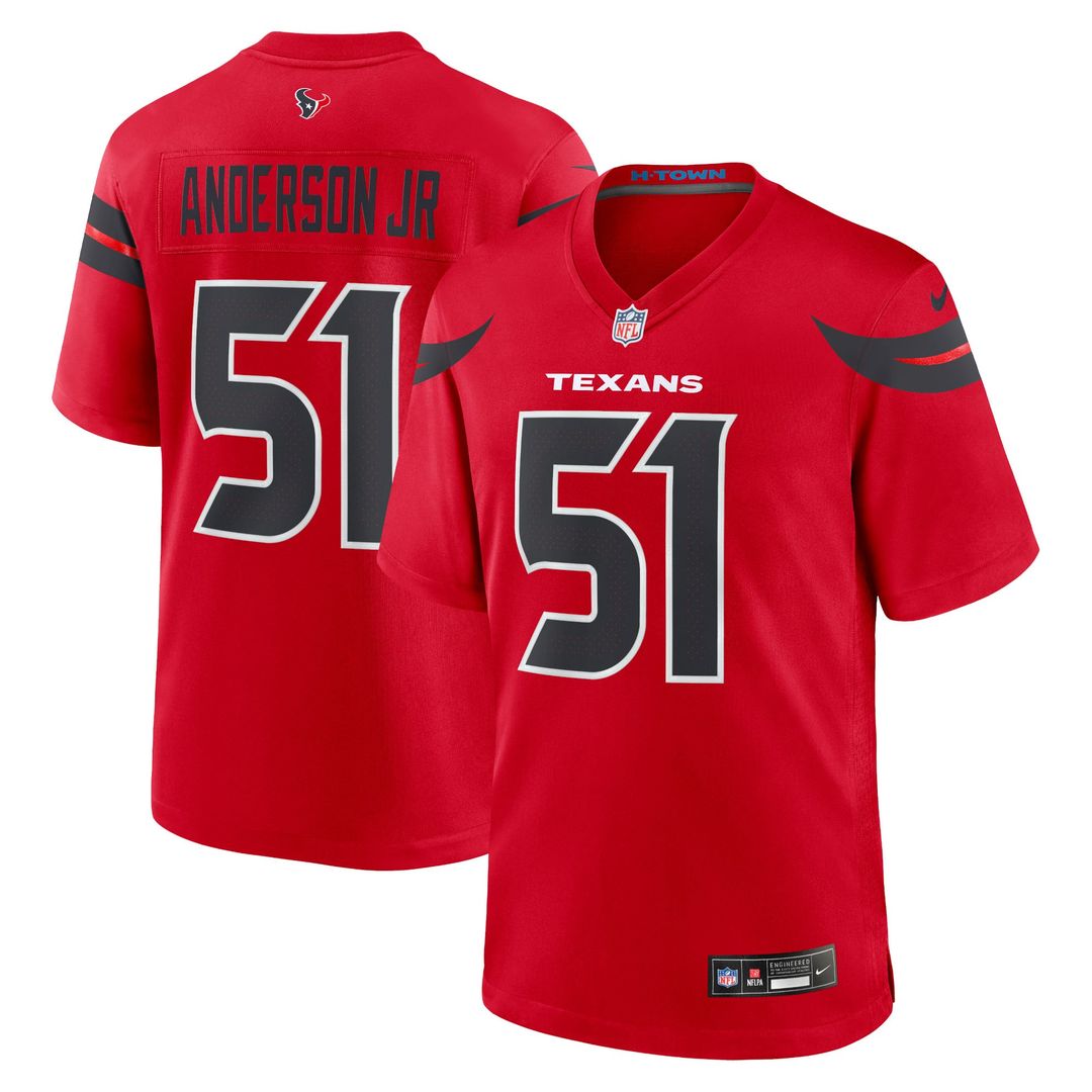 Houston Texans Will Anderson Jr. Nike White Game Jersey