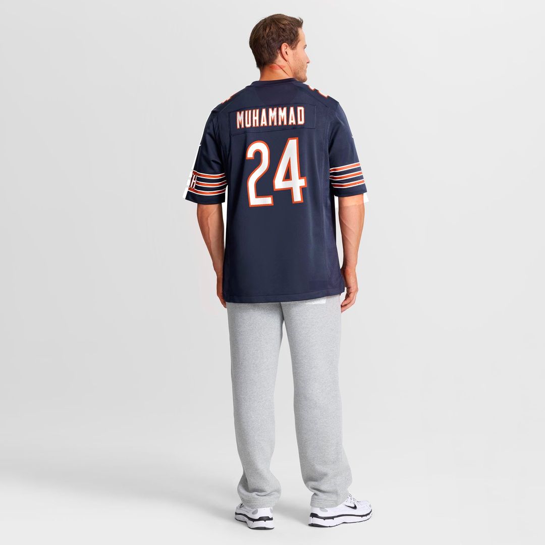 Chicago Bears Malik Muhammad Nike Navy Team Game Jersey