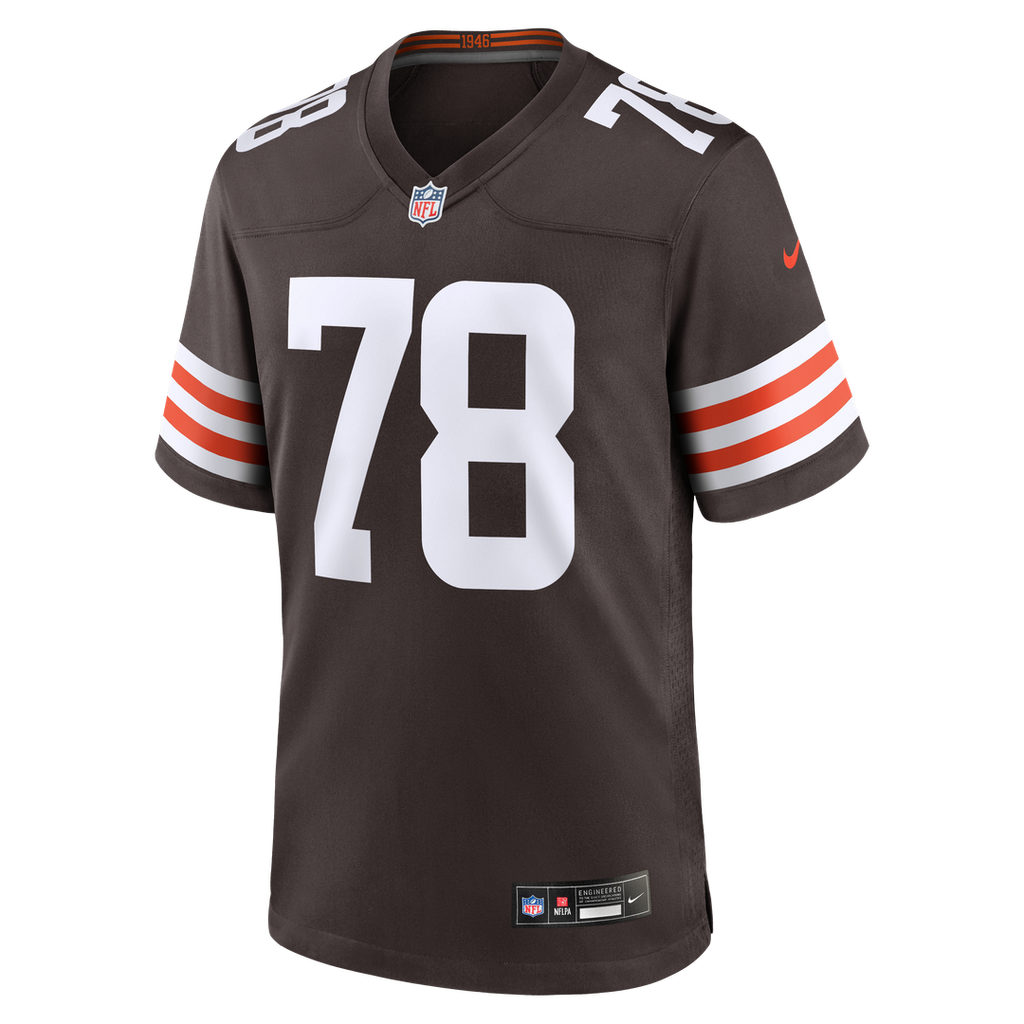 Cleveland Browns Jack Conklin Nike Brown Game Player Jersey
