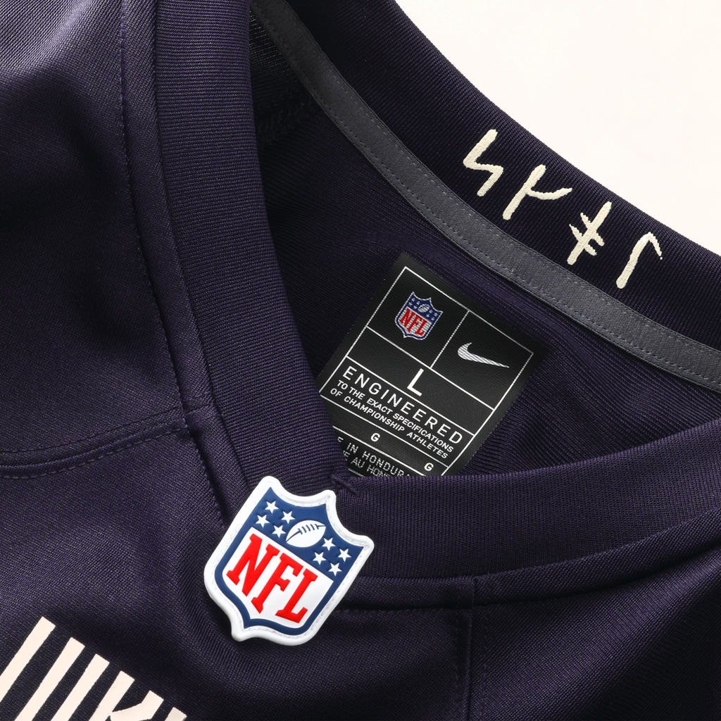 Minnesota Vikings T.J. Hockenson Nike Purple 2026 Rivalries Collection Game Jersey