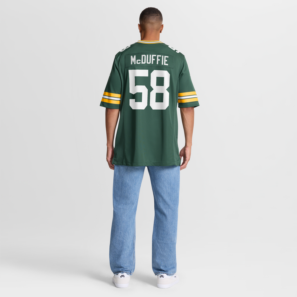 Green Bay Packers Isaiah McDuffie Nike Green Game Jersey
