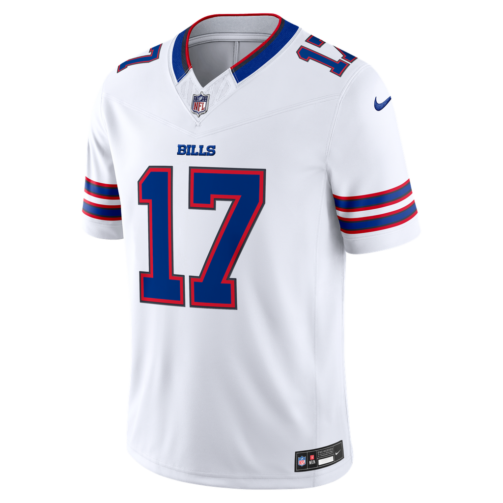 Buffalo Bills Josh Allen Nike Red Alternate Vapor F.U.S.E. Stitched Limited Jersey
