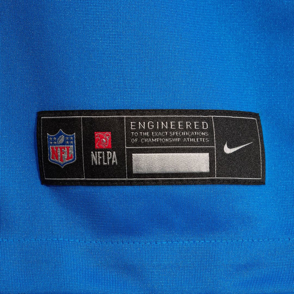 Detroit Lions Number 1 Dad Nike Blue Game Jersey