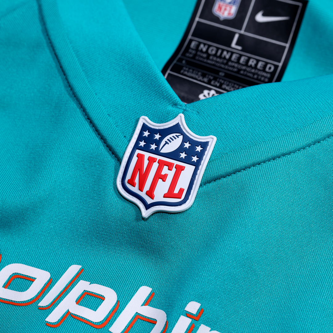 Miami Dolphins Darren Waller Nike Aqua Team Game Jersey