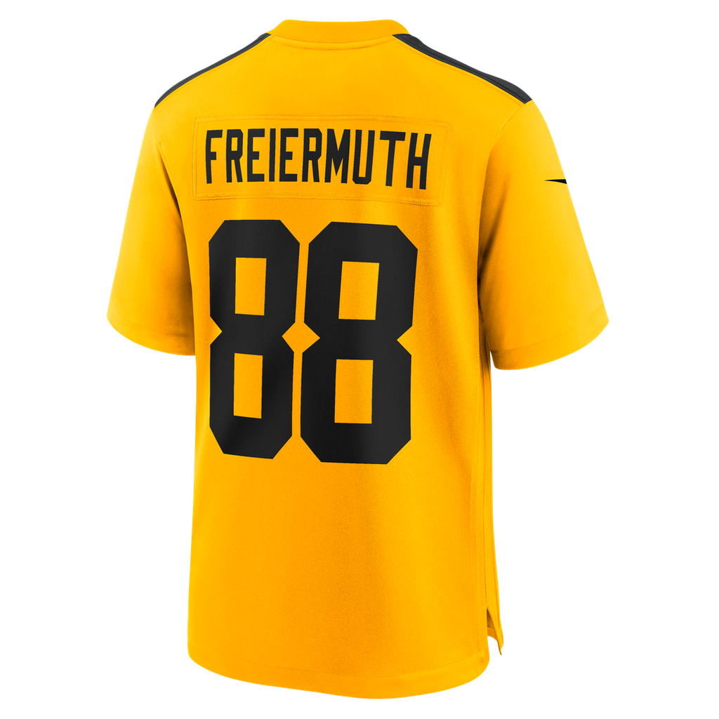 Pittsburgh Steelers Pat Freiermuth Nike Gold Alternate 1933 Throwback Game Jersey