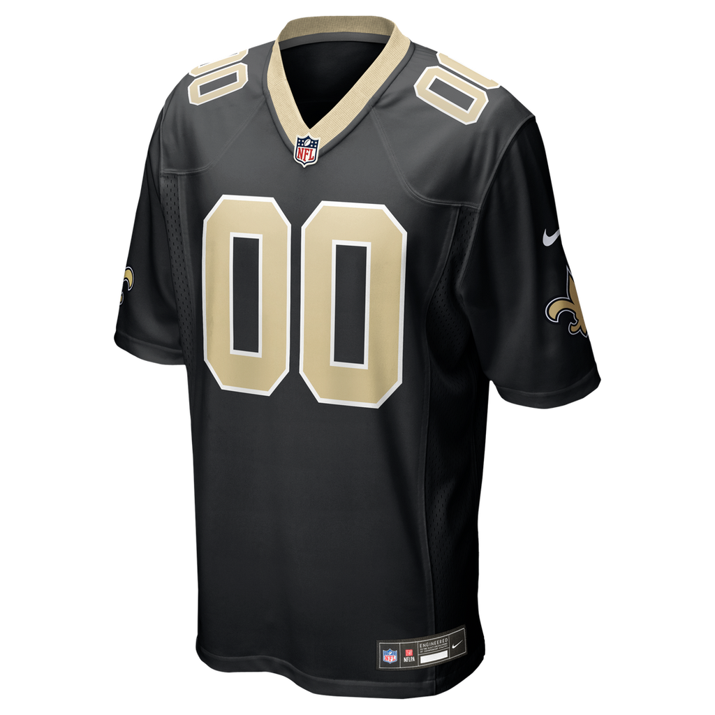 New Orleans Saints Nike White Alternate Custom Game Jersey