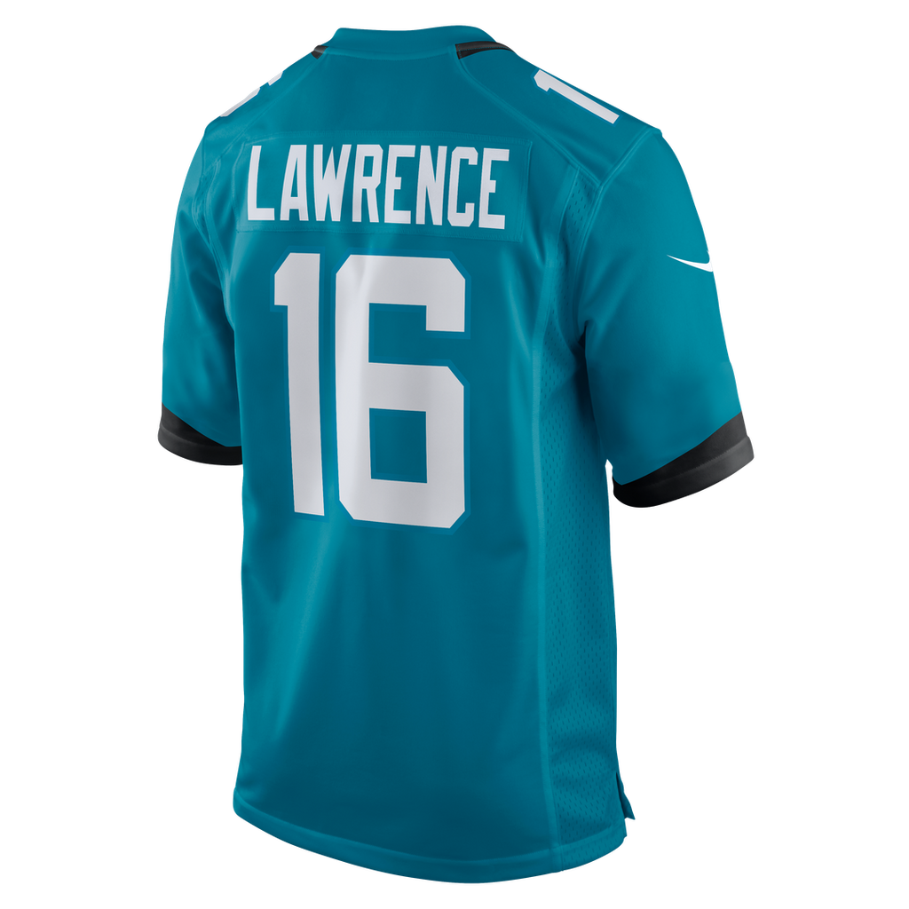 Jacksonville Jaguars Trevor Lawrence Nike Teal Game Jersey