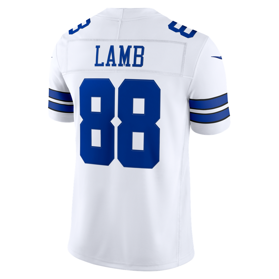 Dallas Cowboys CeeDee Lamb Nike White Vapor F.U.S.E. Stitched Limited Jersey