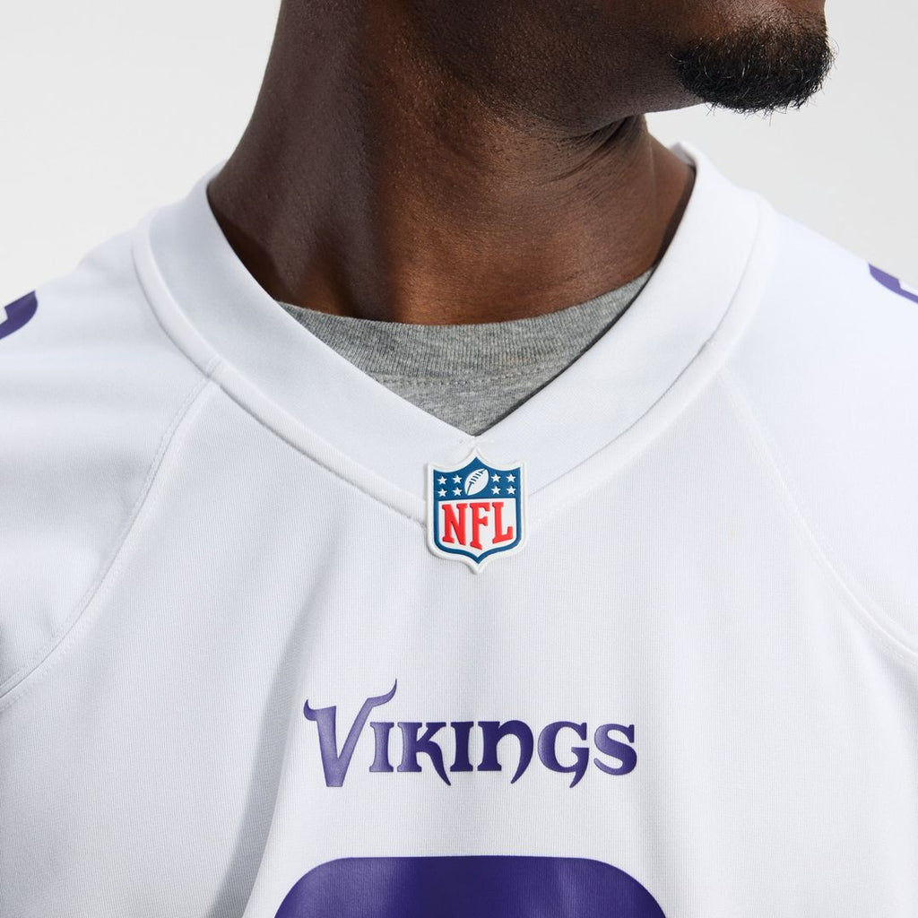 Minnesota Vikings J.J. McCarthy Nike White Game Jersey
