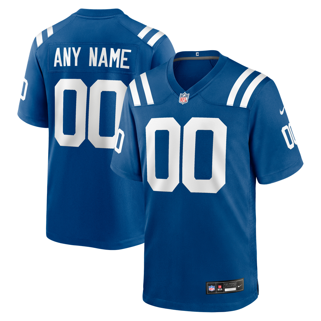 Indianapolis Colts Nike White Custom Game Jersey