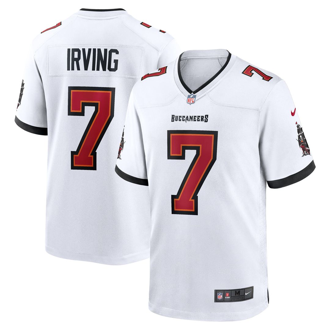 Tampa Bay Buccaneers Bucky Irving Nike Pewter Alternate Game Jersey