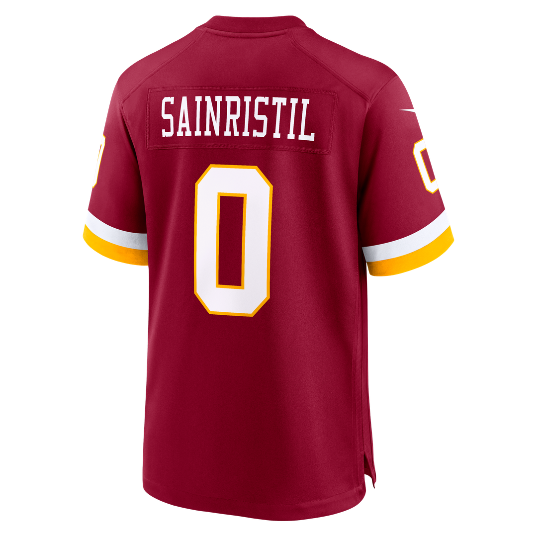 Washington Commanders Mike Sainristil Nike Black Hail Raiser Alternate Game Jersey