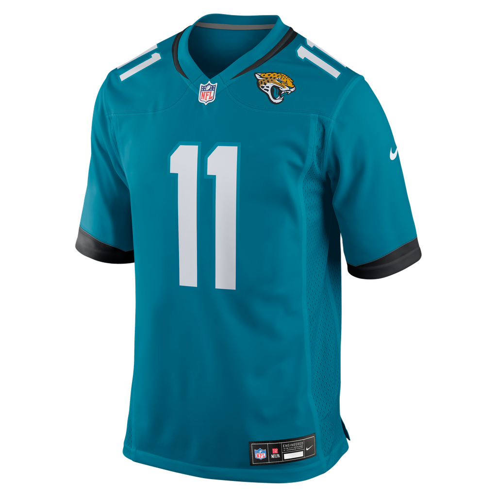 Jacksonville Jaguars Parker Washington Nike Teal Team Game Jersey