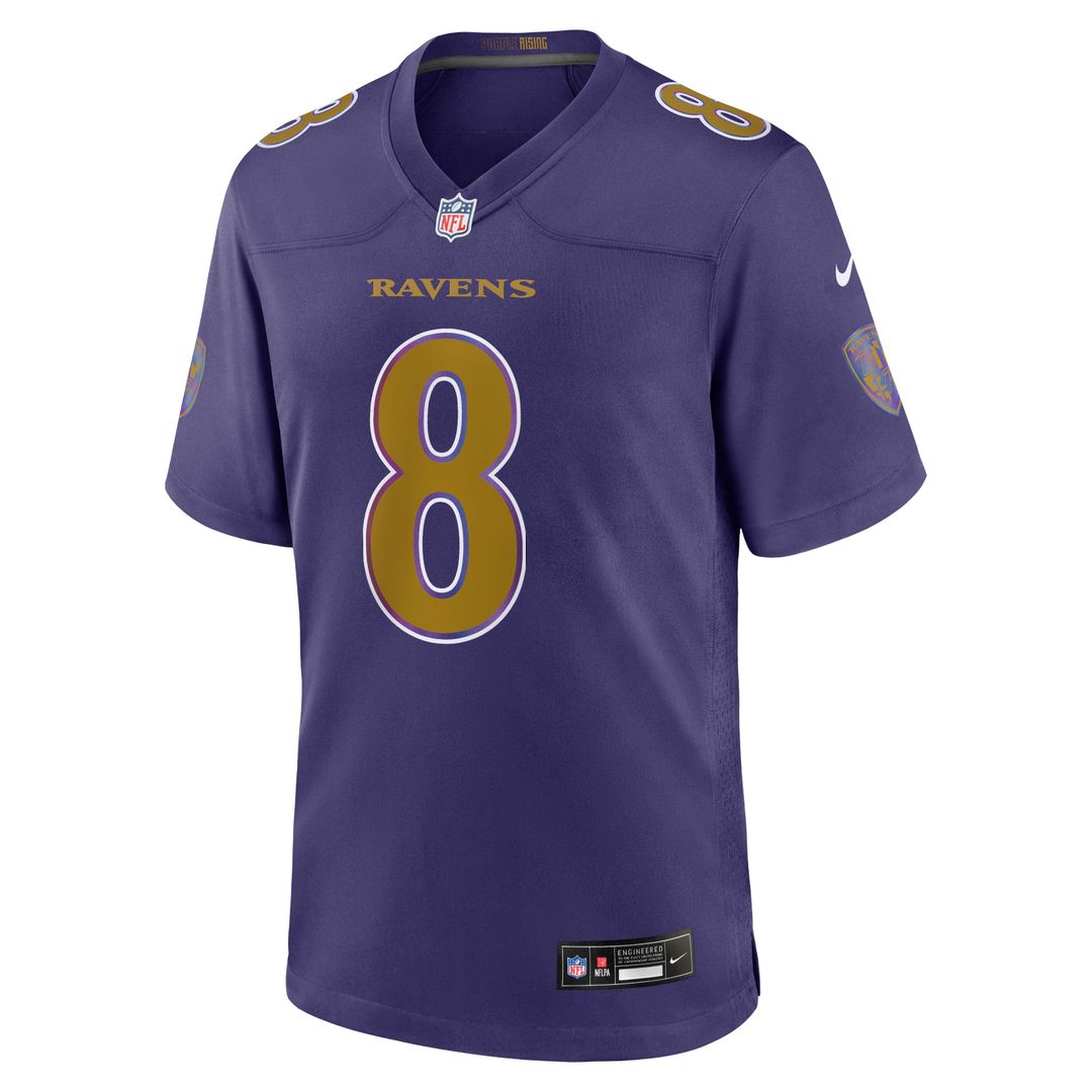 Baltimore Ravens Lamar Jackson Nike Black Alternate Game Jersey
