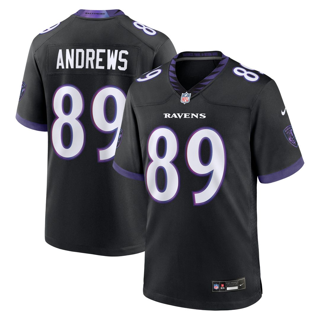 Baltimore Ravens Mark Andrews Nike Purple Team Game Jersey