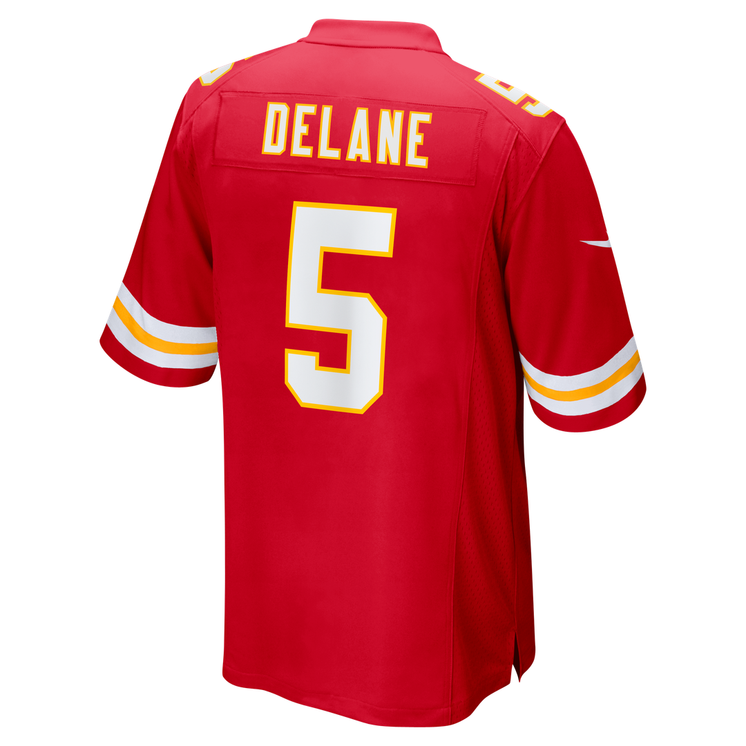 Kansas City Chiefs Mansoor Delane Nike White Game Jersey