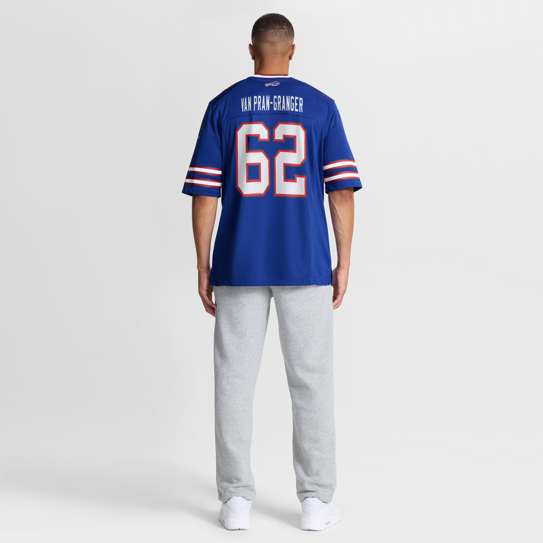 Buffalo Bills Sedrick Van Pran-Granger Nike Royal Game Jersey