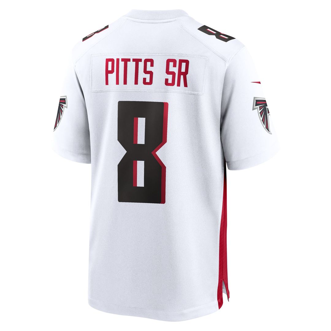 Atlanta Falcons Kyle Pitts Sr. Nike White White Game Jersey