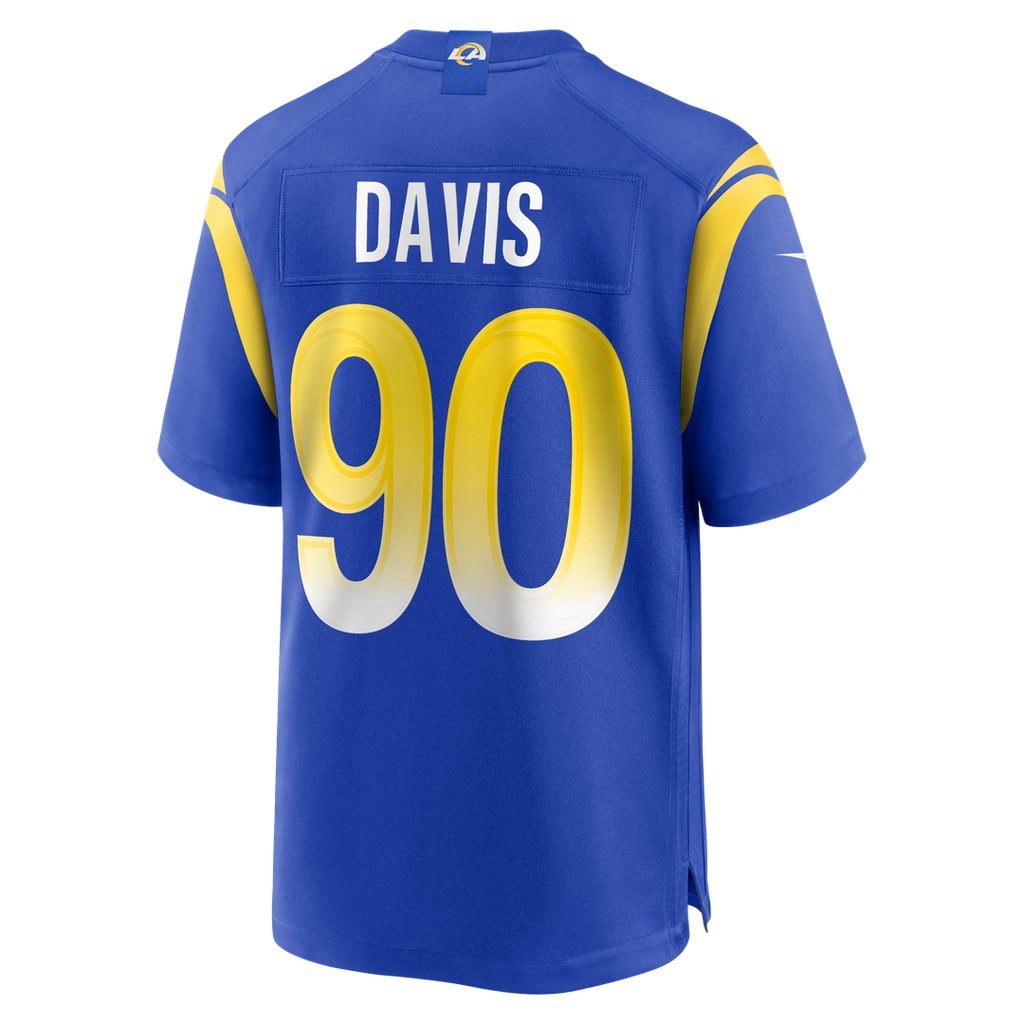 Los Angeles Rams Tyler Davis Nike Royal Team Game Jersey