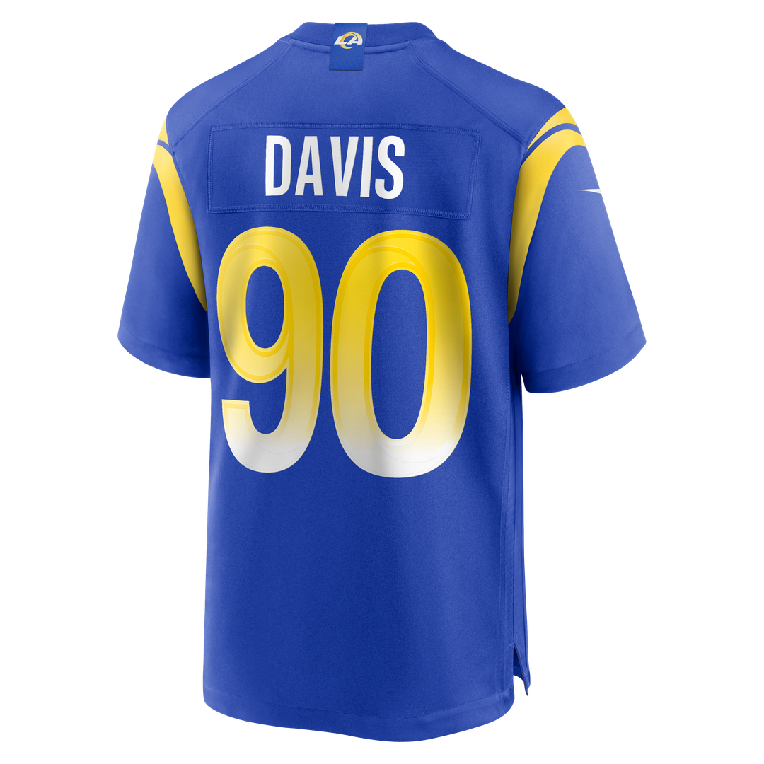 Los Angeles Rams Tyler Davis Nike Royal Team Game Jersey