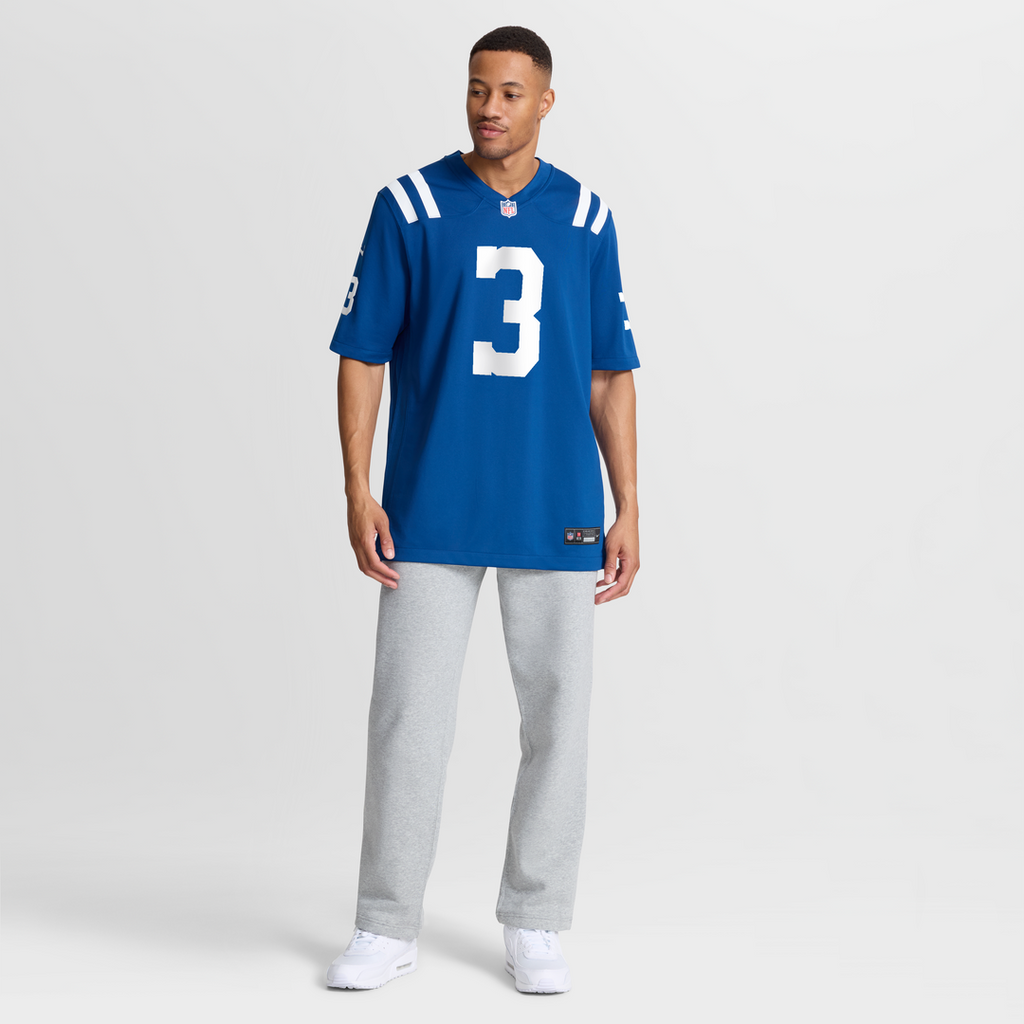 Indianapolis Colts Spencer Shrader Nike Royal Team Game Jersey