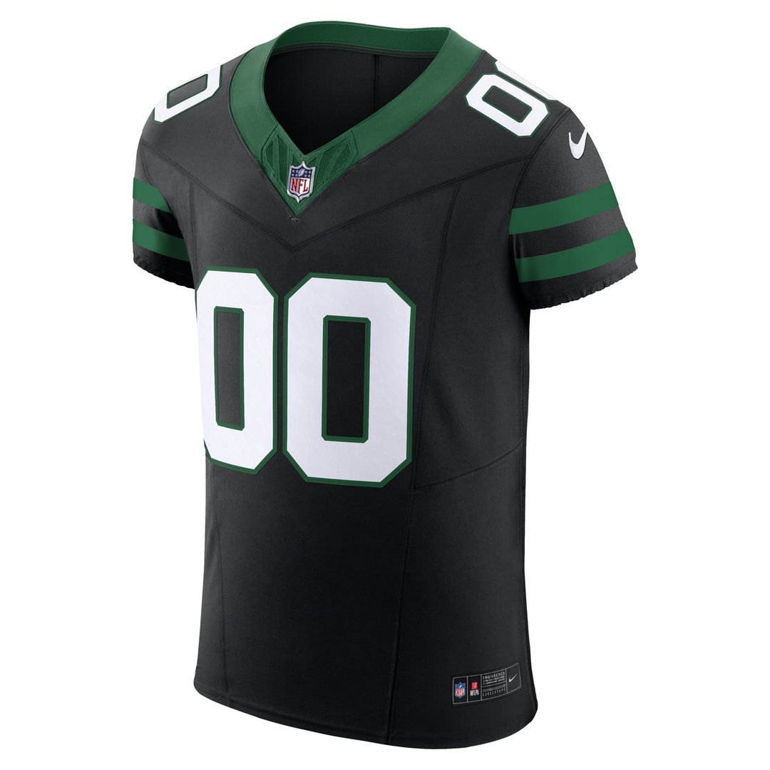 New York Jets Nike Legacy Green Vapor F.U.S.E. Elite Custom Jersey