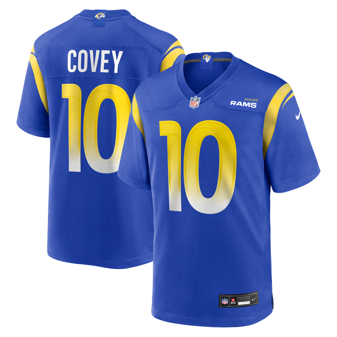 Los Angeles Rams Britain Covey Nike Royal Team Game Jersey