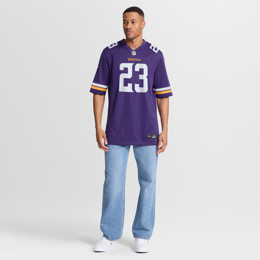 Minnesota Vikings Andrew Booth Jr. Nike Purple Player Game Jersey