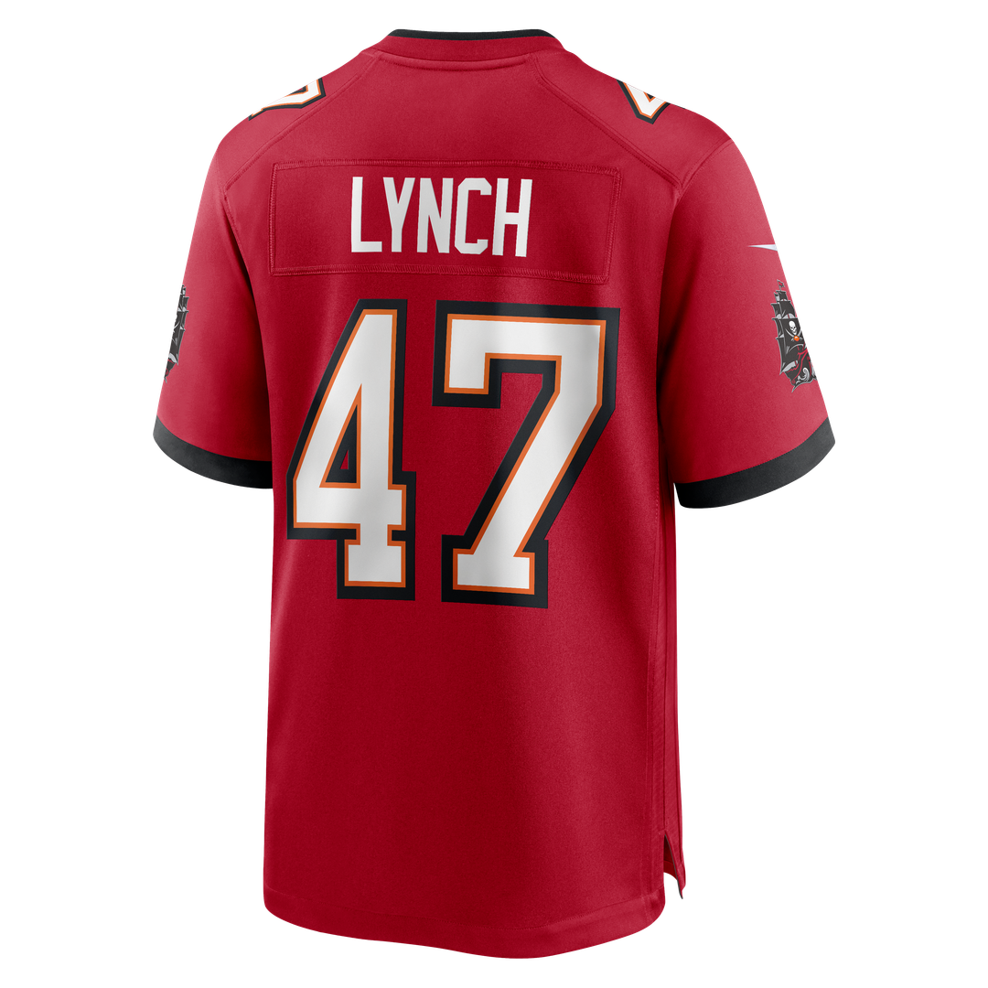 Tampa Bay Buccaneers John Lynch Nike Red Game Retired Player Jersey