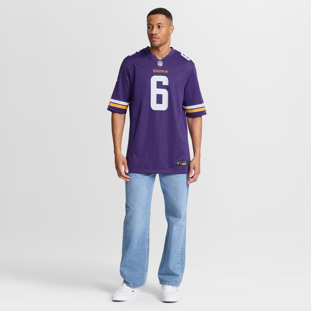 Minnesota Vikings Brian Asamoah II Nike Purple Game Jersey
