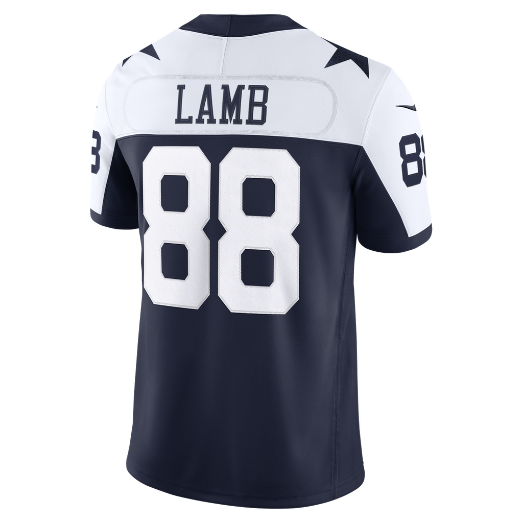 Dallas Cowboys CeeDee Lamb Nike White Vapor F.U.S.E. Stitched Limited Jersey