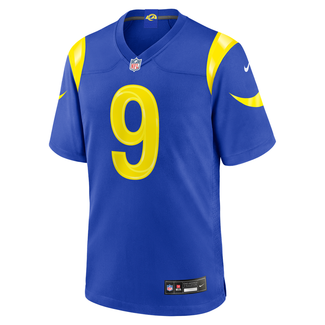 Los Angeles Rams Matthew Stafford Nike Classic Sol Game Jersey