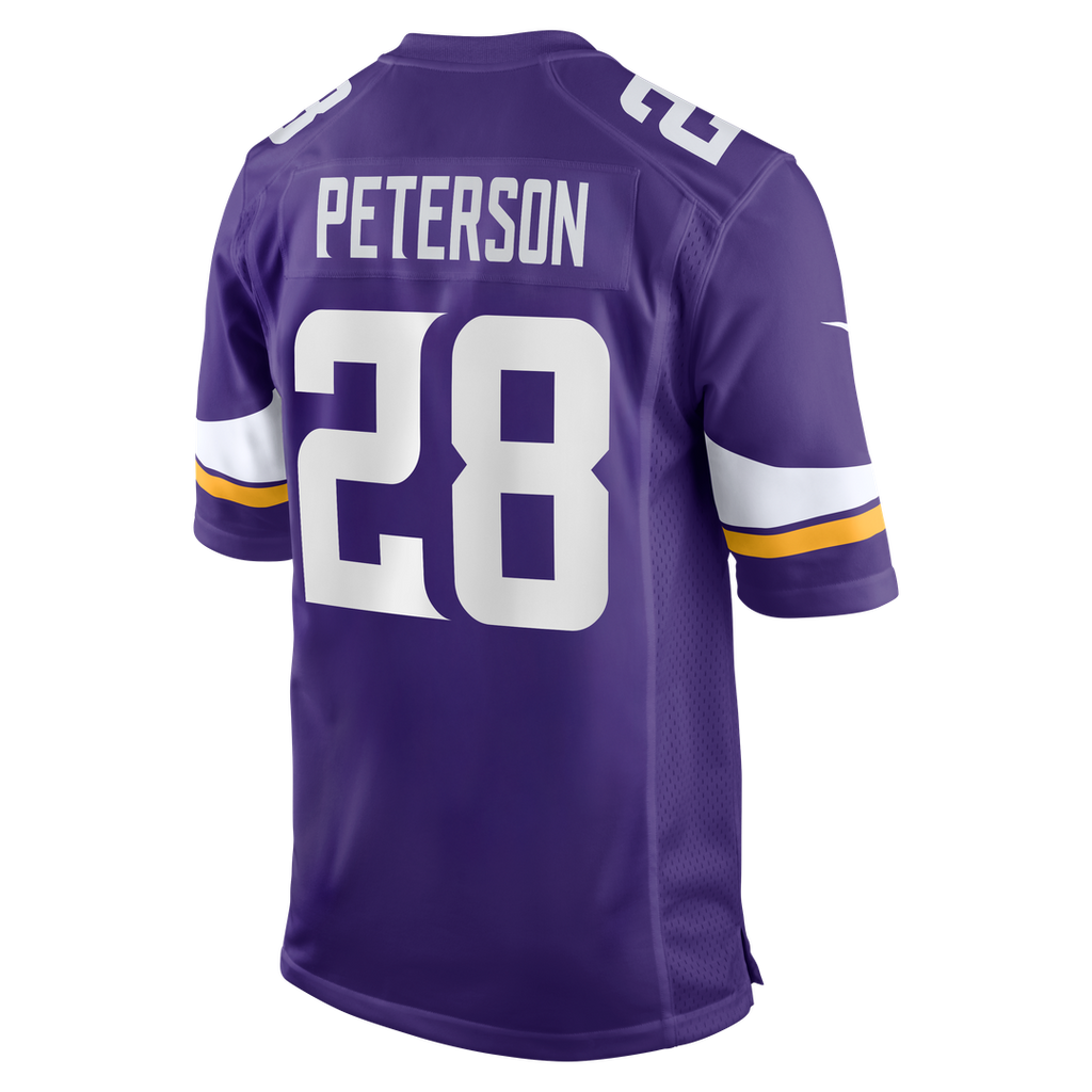 Minnesota Vikings Adrian Peterson Nike Purple Team Retired Game Jersey